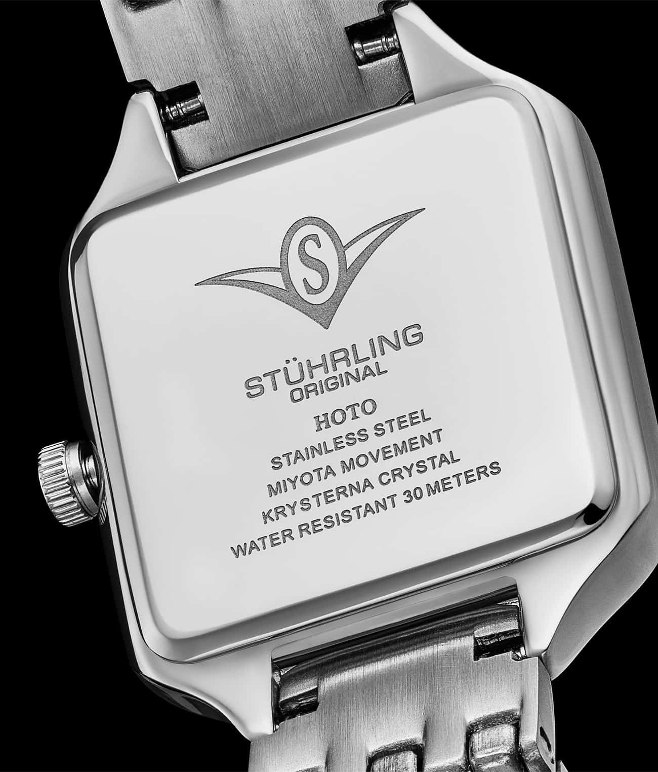 Stührling Confidant Square Crystal 27mm 4020 Classic - Image 7