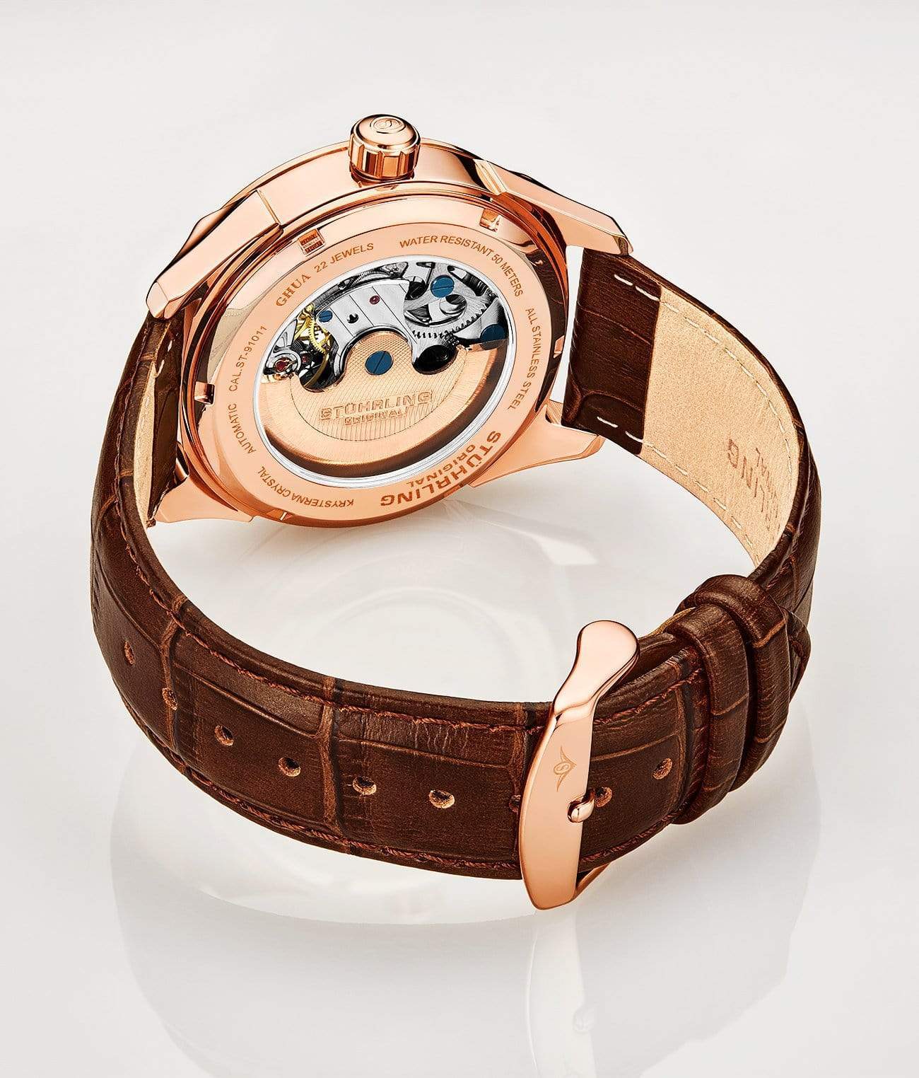 Stührling Executive Diver & Skeleton Gift Set - Image 11
