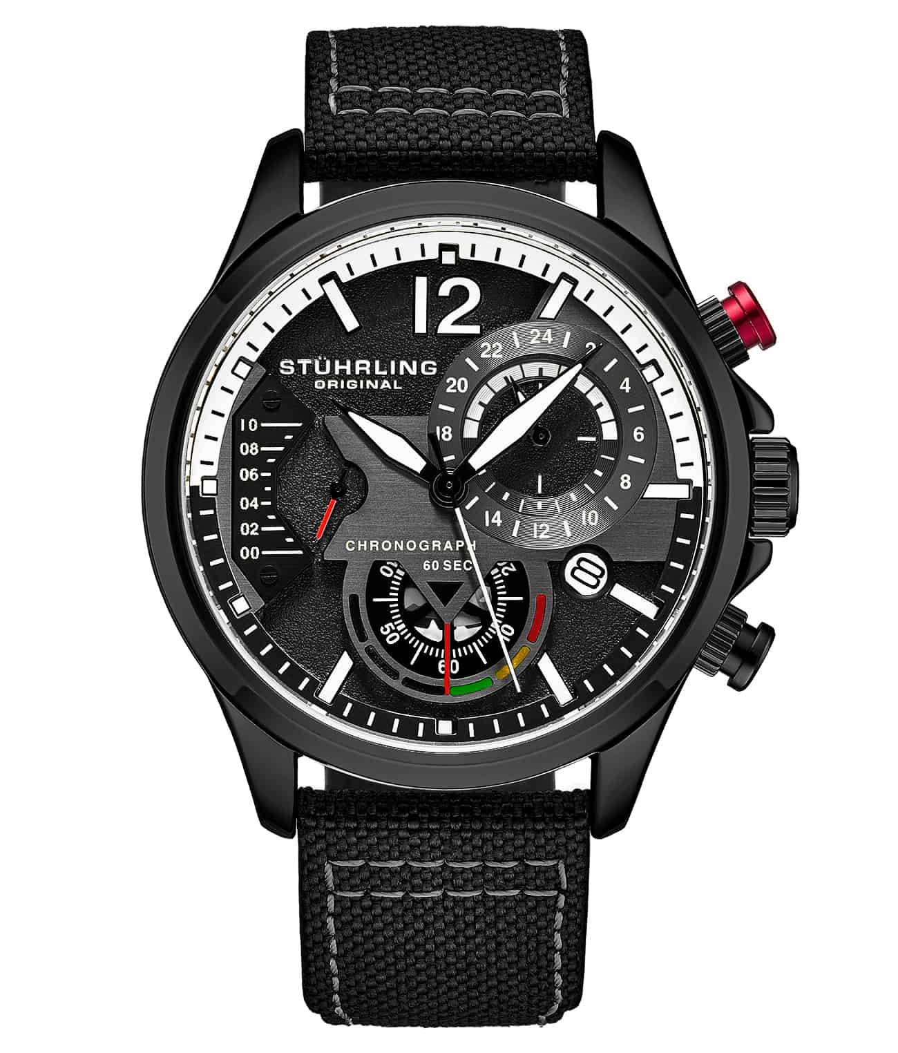 Stührling Cordura 4029 Quartz 45mm Aviator - Image 13
