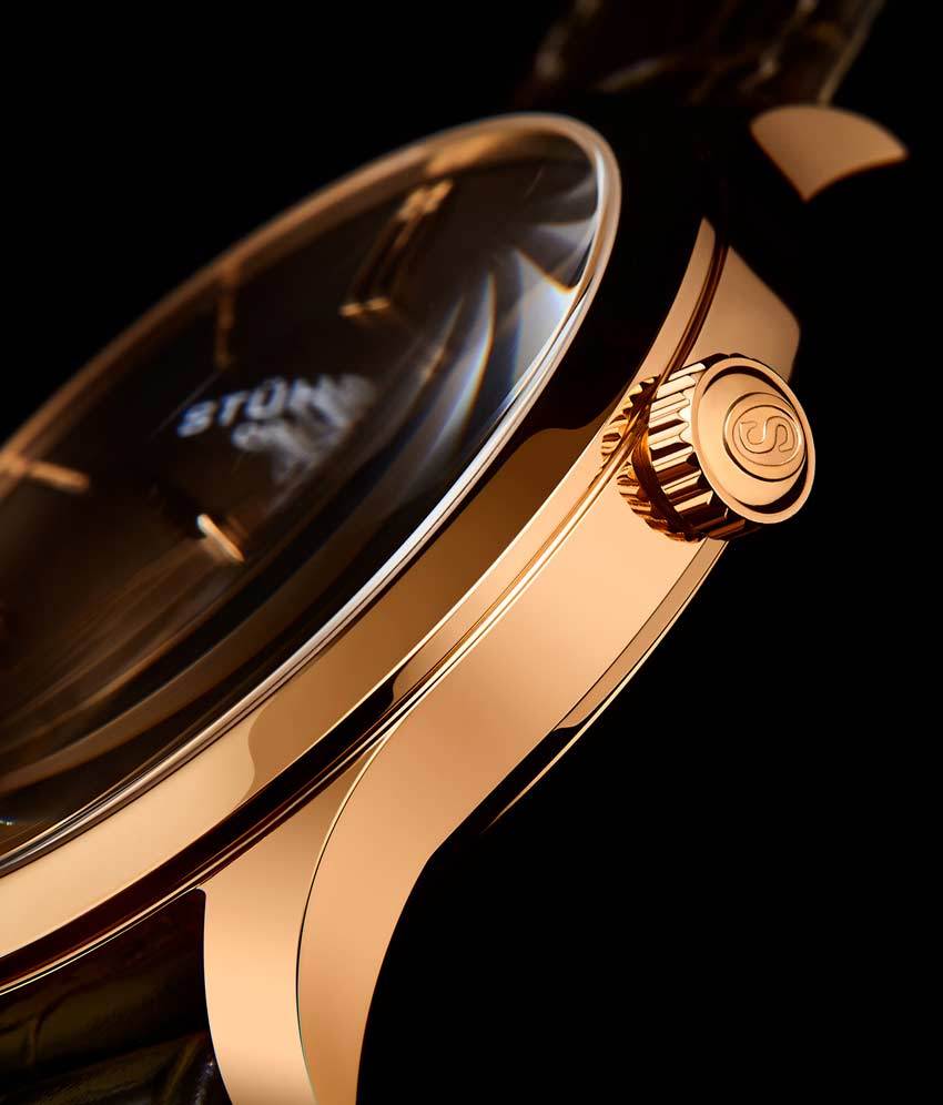 Stührling Cuvette II 4014 Quartz 42mm Classic Watch - Image 18