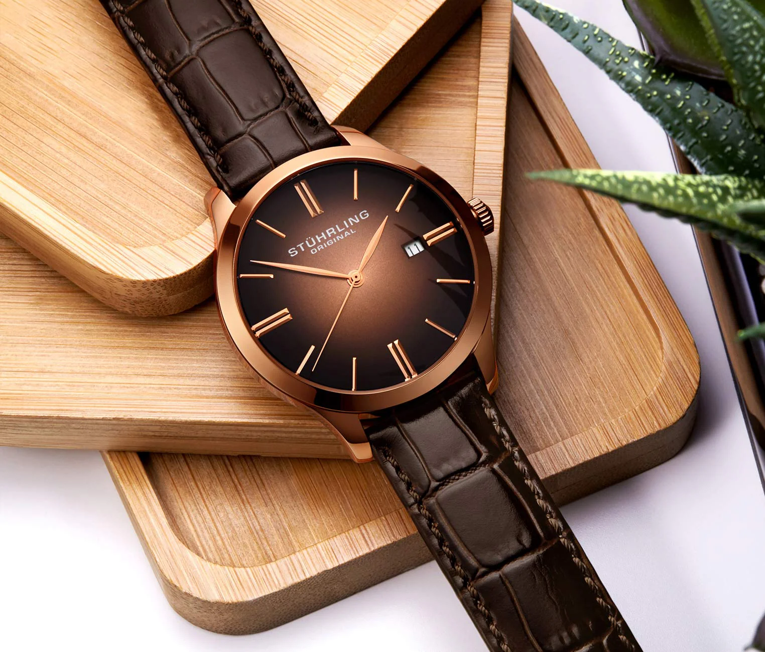 Stührling Cuvette II 490 Quartz 42mm Classic - Image 15