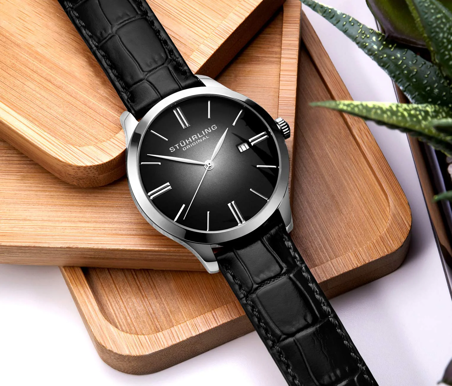 Stührling Cuvette II 490 Quartz 42mm Classic - Image 22