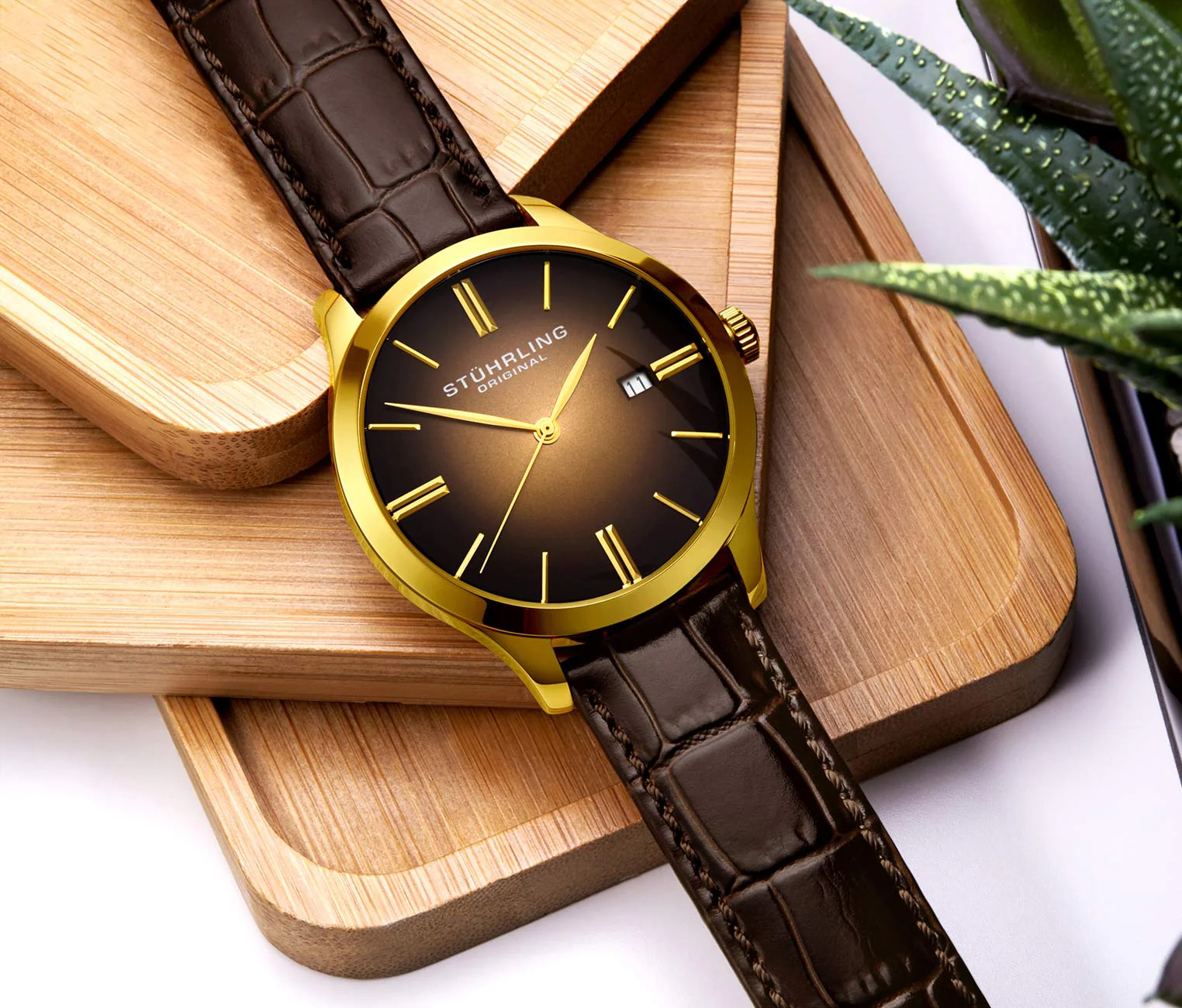 Stührling Cuvette II 490 Quartz 42mm Classic - Image 8