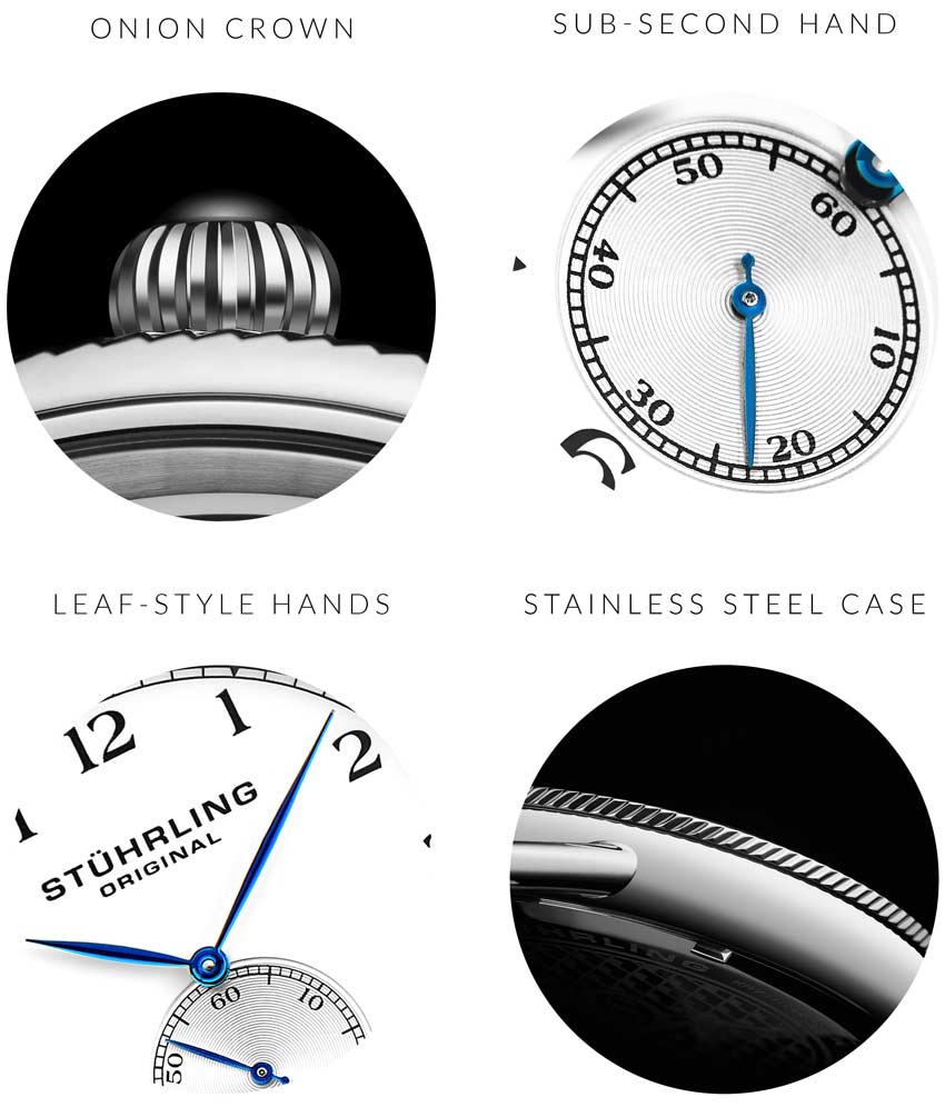 Stührling Decor 207 Quartz 41mm Classic - Image 22