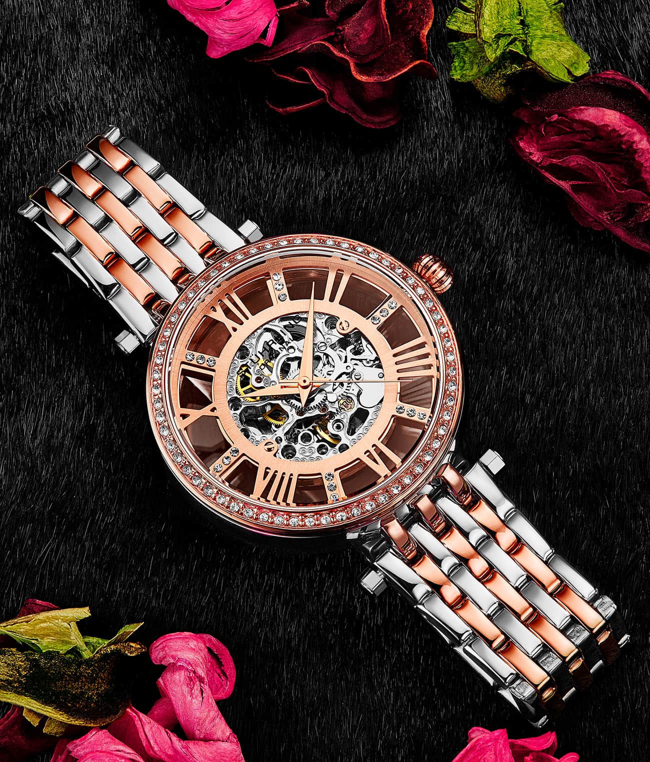 Stührling Delphi 3944 Automatic 38mm Skeleton - Image 19