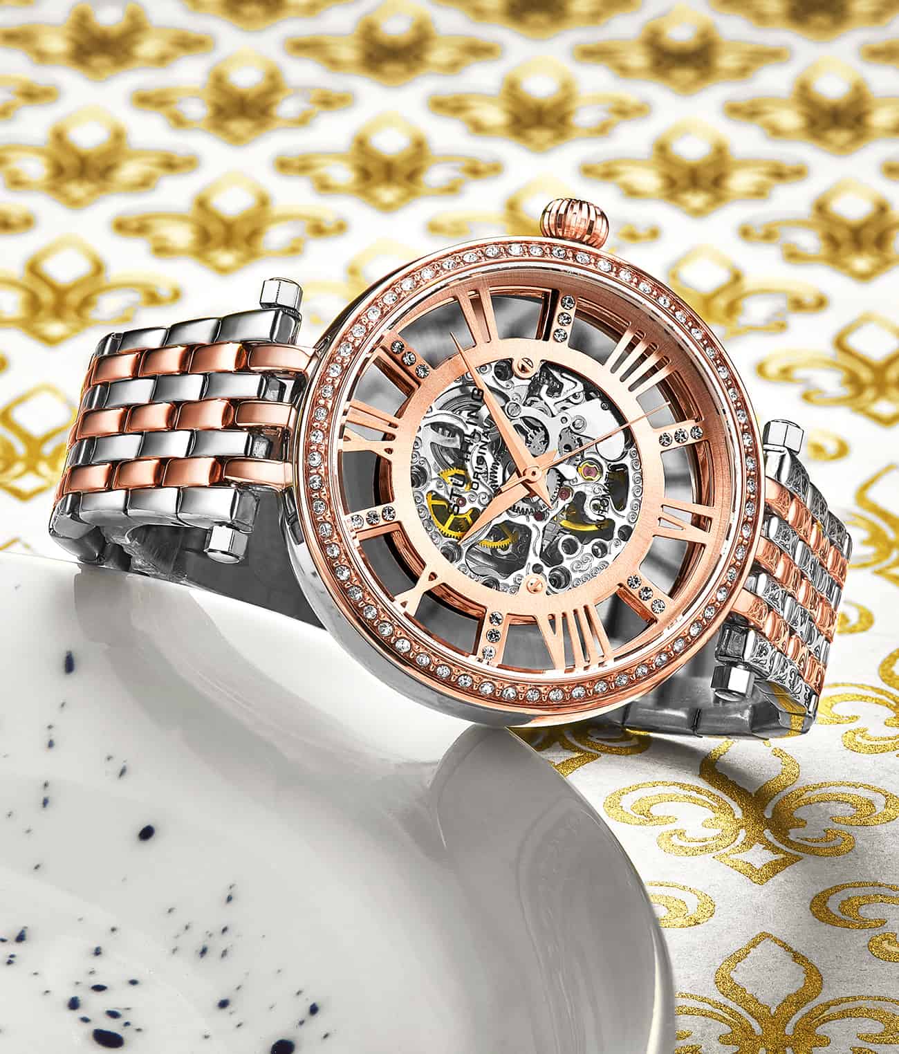 Stührling Delphi 3944 Automatic 38mm Skeleton - Image 20