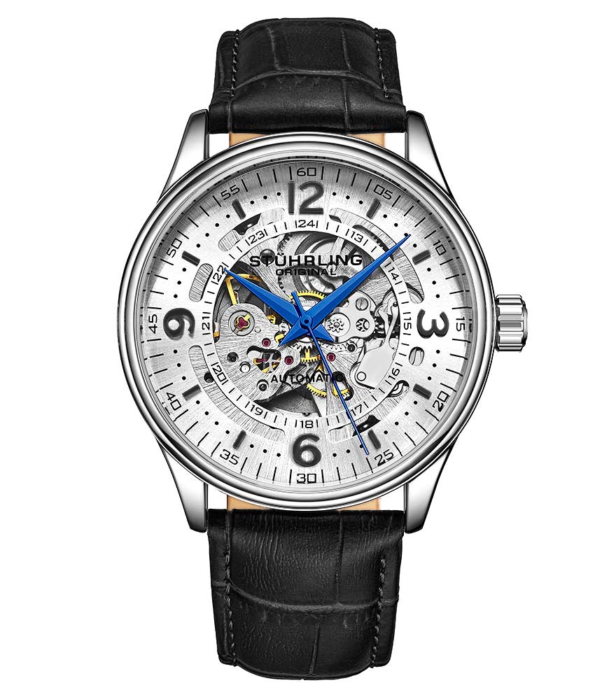 Stührling Denmark 3947 Automatic 42mm Skeleton - Image 10