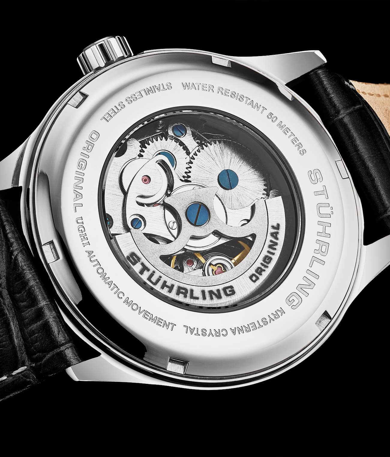 Stührling Denmark 3947 Automatic 42mm Skeleton - Image 19