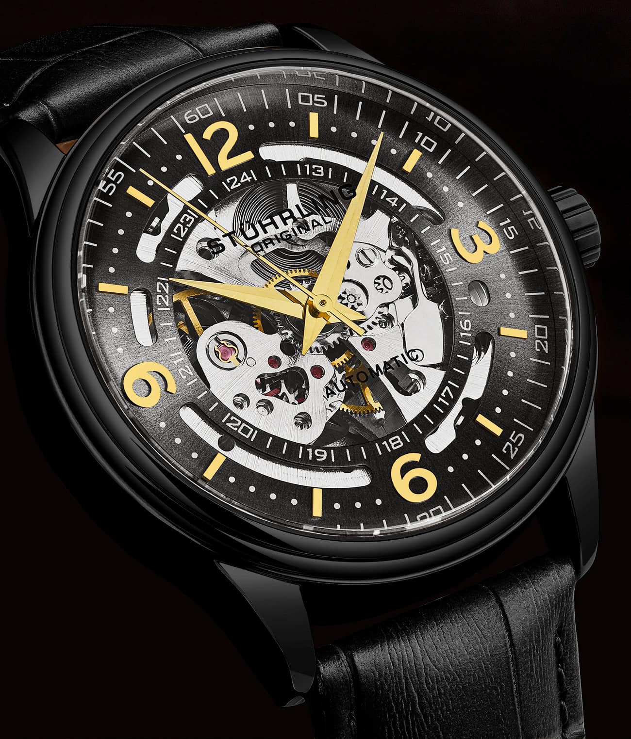 Stührling Denmark 3947 Automatic 42mm Skeleton - Image 22