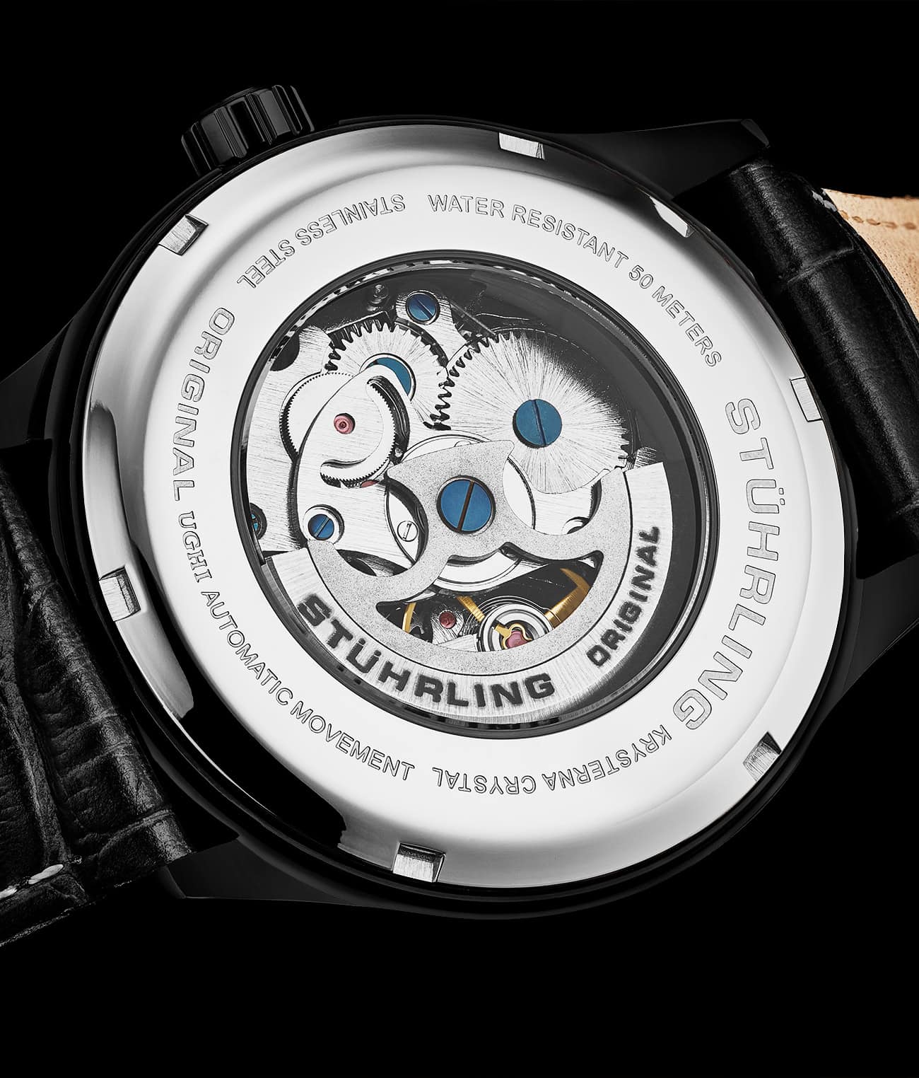 Stührling Denmark 3947 Automatic 42mm Skeleton - Image 24