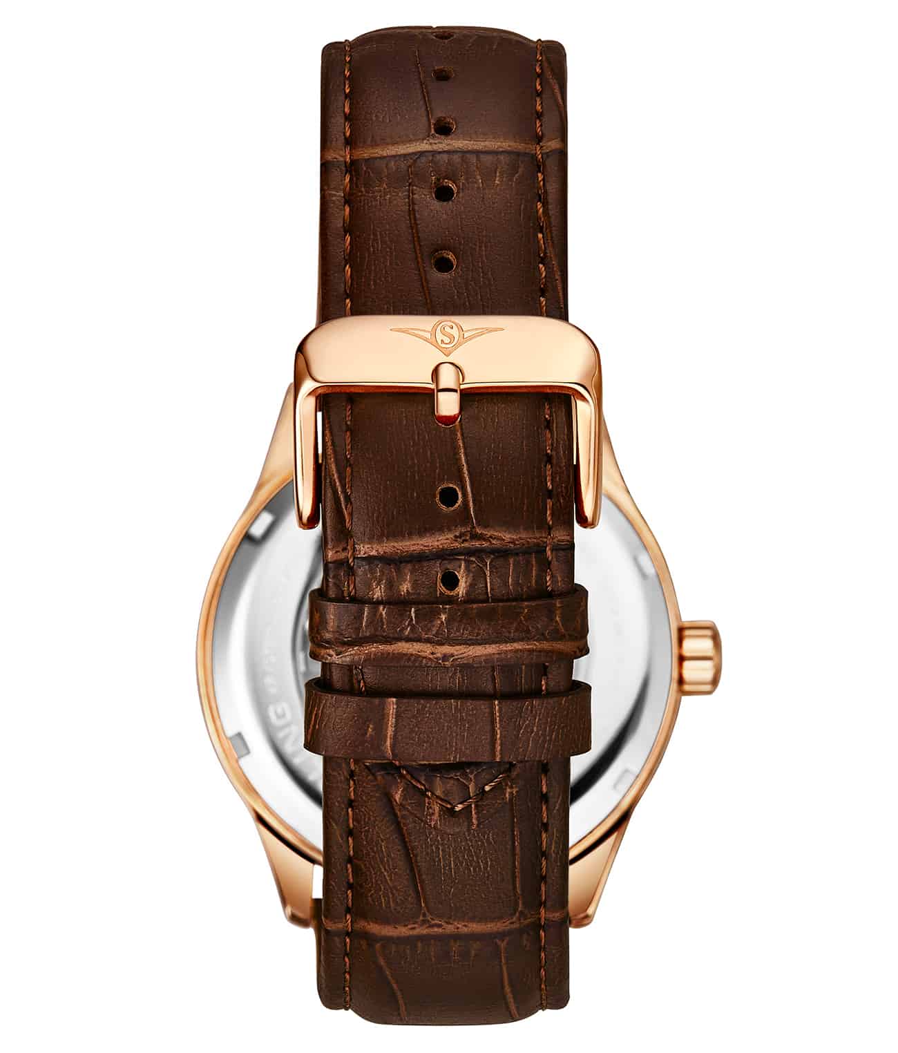 Stührling Denmark 3947 Automatic 42mm Skeleton - Image 9