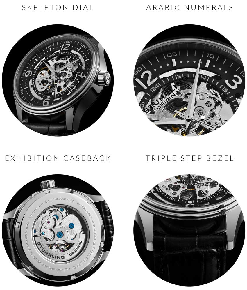 Denmark 730 Automatic 42mm Skeleton - Image 6