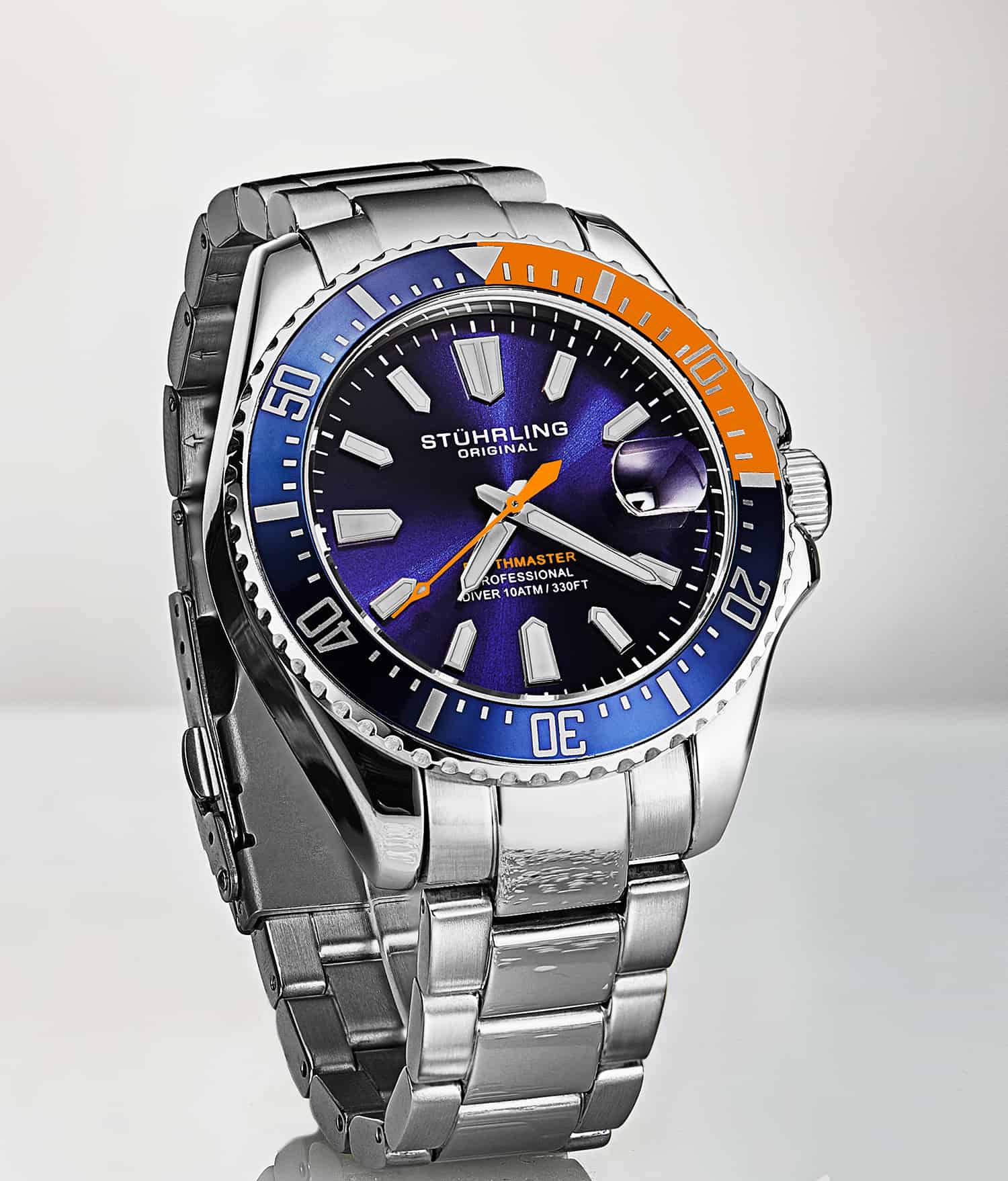 Stührling Depthmaster 3950A Quartz 42mm Diver - Image 64