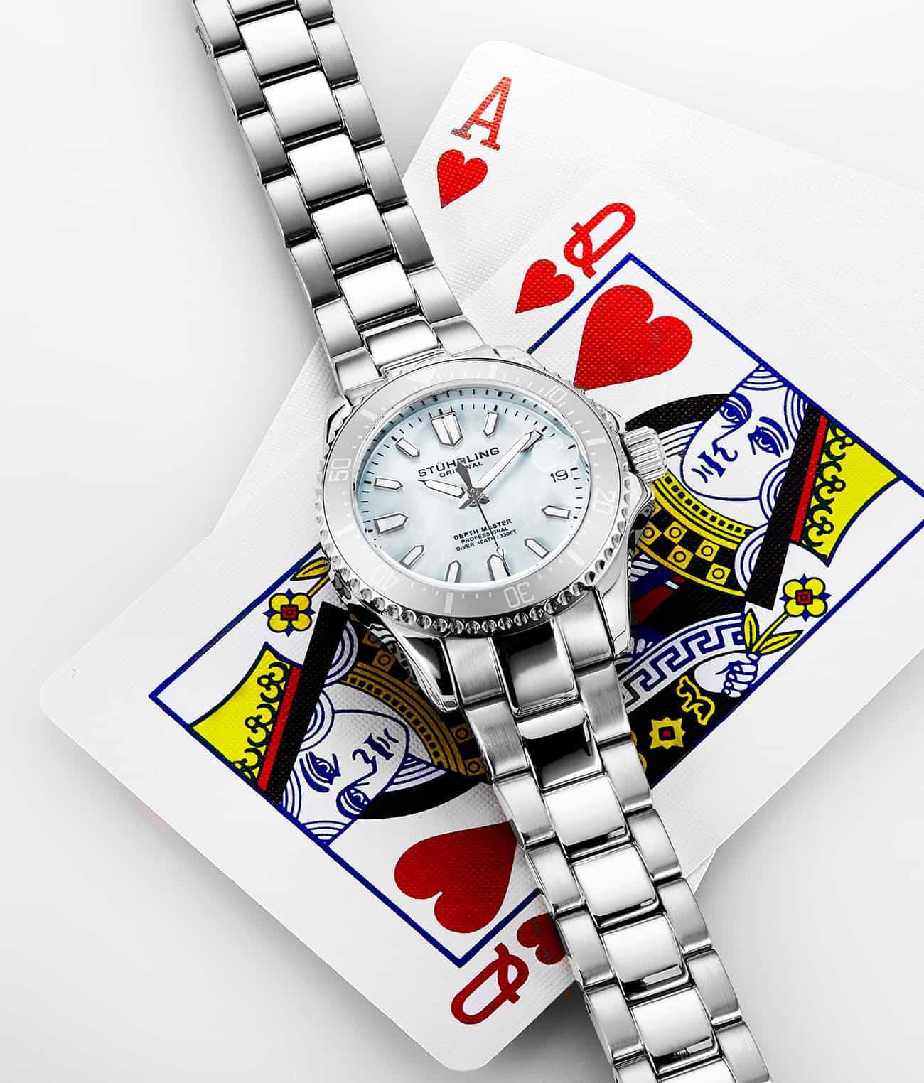 Stührling Depthmaster 3950AL Quartz 32mm Classic - Image 3