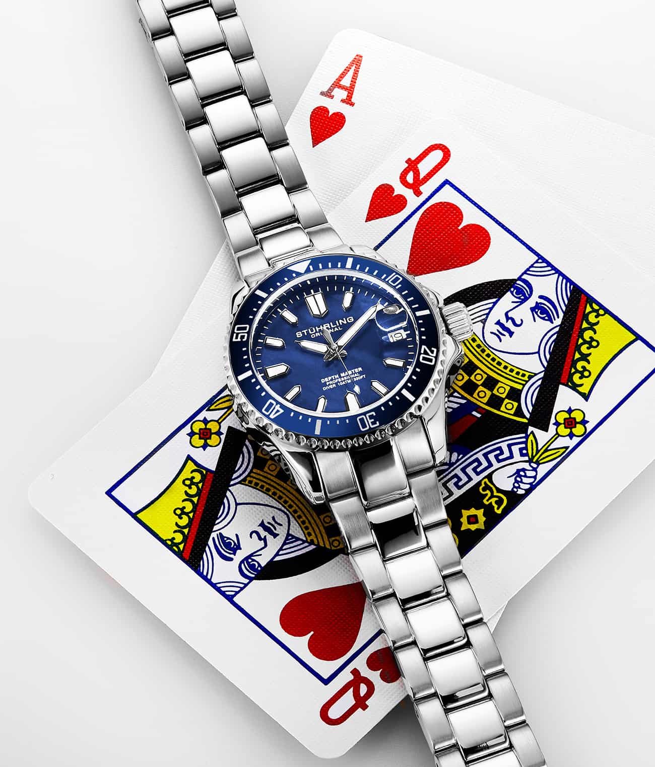 Stührling Depthmaster 3950AL Quartz 32mm Classic - Image 6
