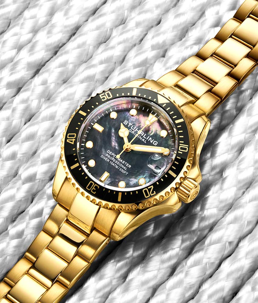 Stührling Depthmaster 3950L Quartz 32mm Fashion - Image 26