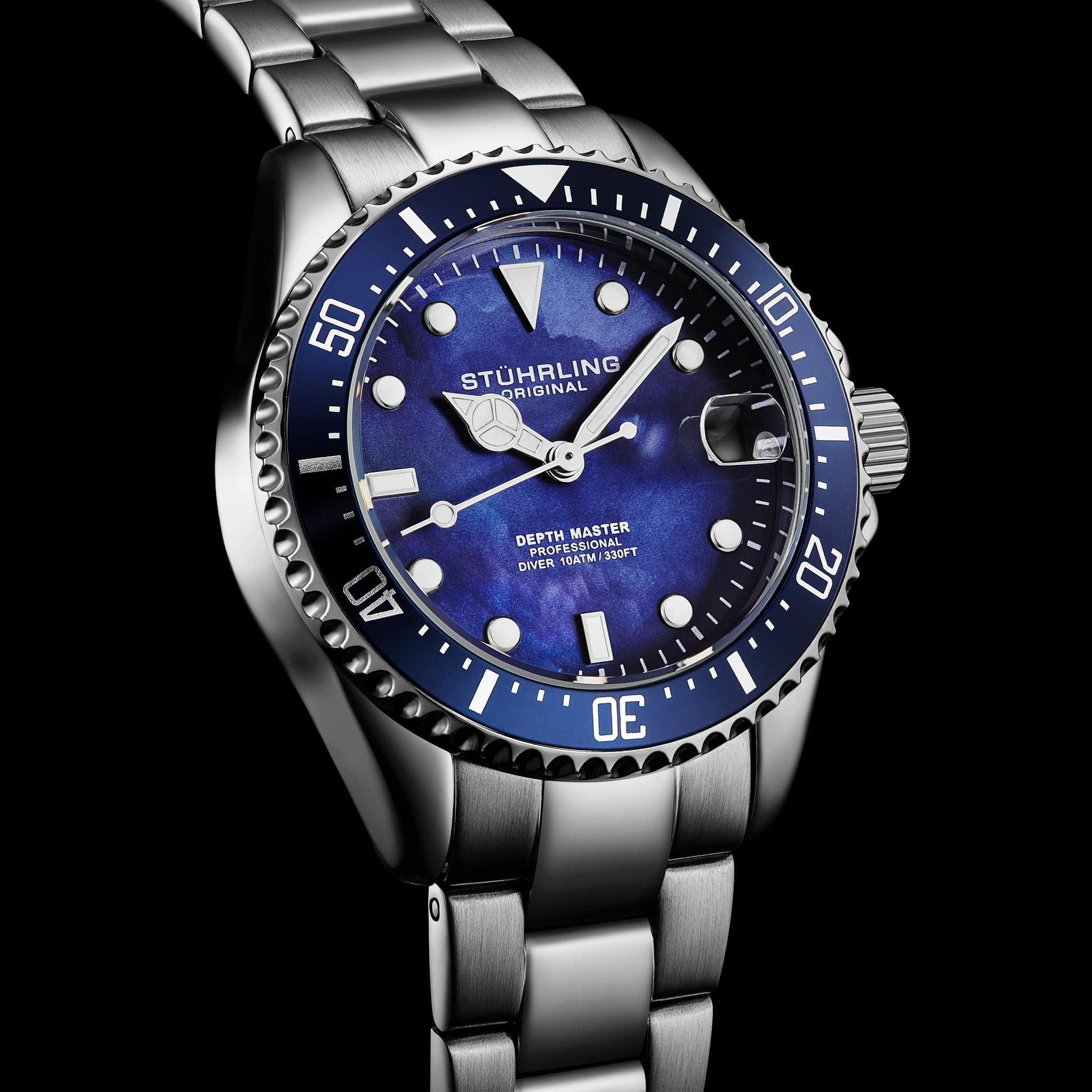 Stührling Depthmaster 3950L Quartz 32mm Fashion - Image 9