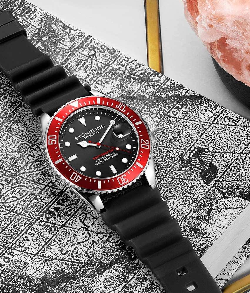 Stührling Pelagos 3950R Quartz 42mm Diver - Image 14