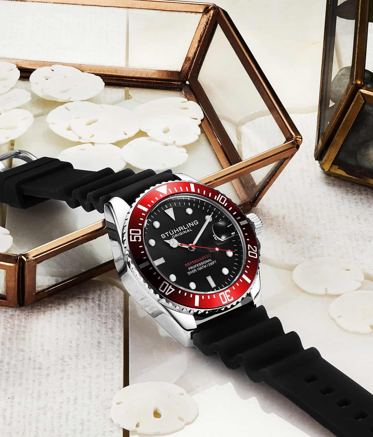 Stührling Pelagos 3950R Quartz 42mm Diver - Image 16
