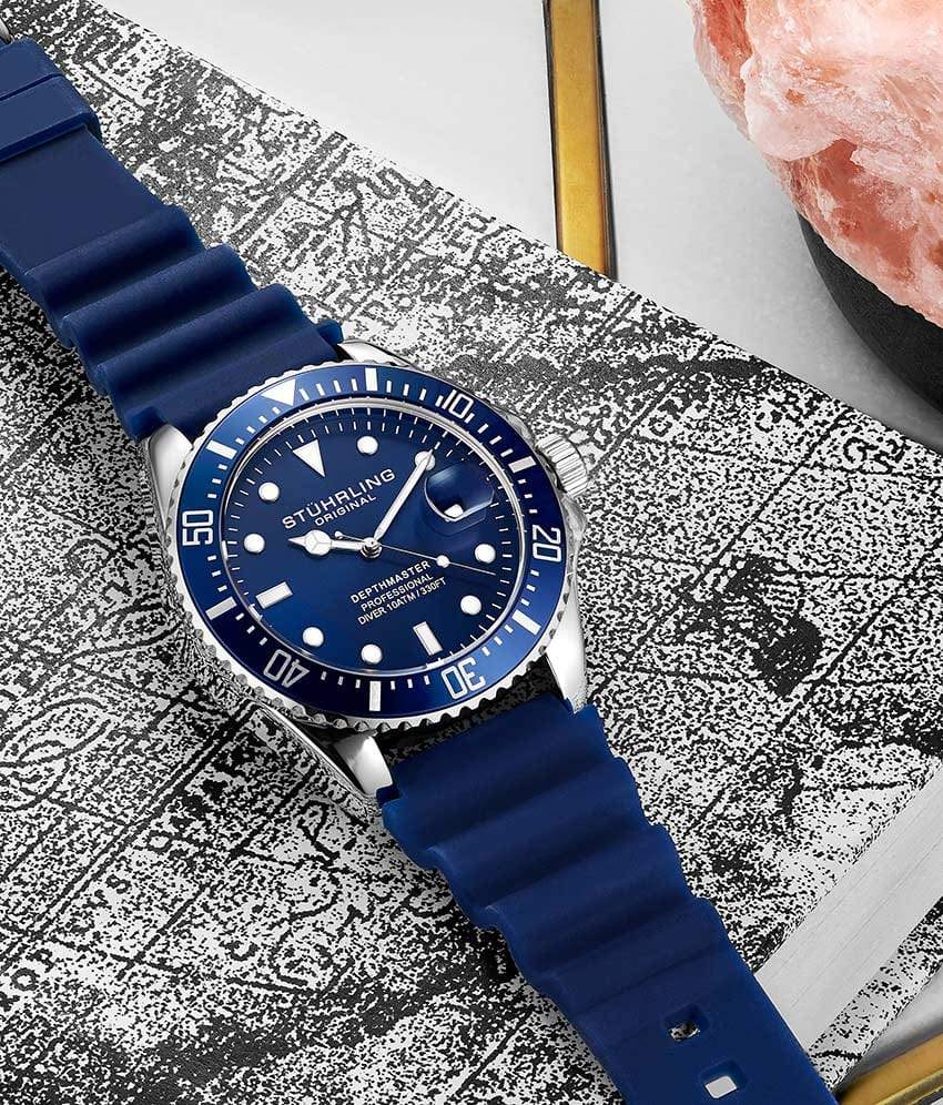 Stührling Pelagos 3950R Quartz 42mm Diver - Image 4