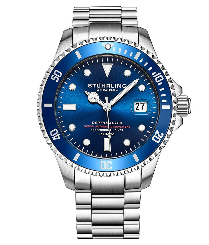 Stührling Swiss Automatic Depthmaster 883 42mm Diver - Image 11
