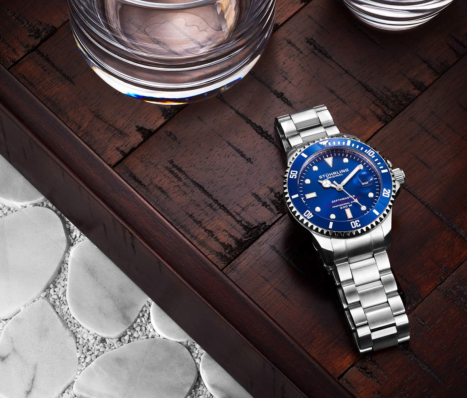 Stührling Swiss Automatic Depthmaster 883 42mm Diver - Image 13