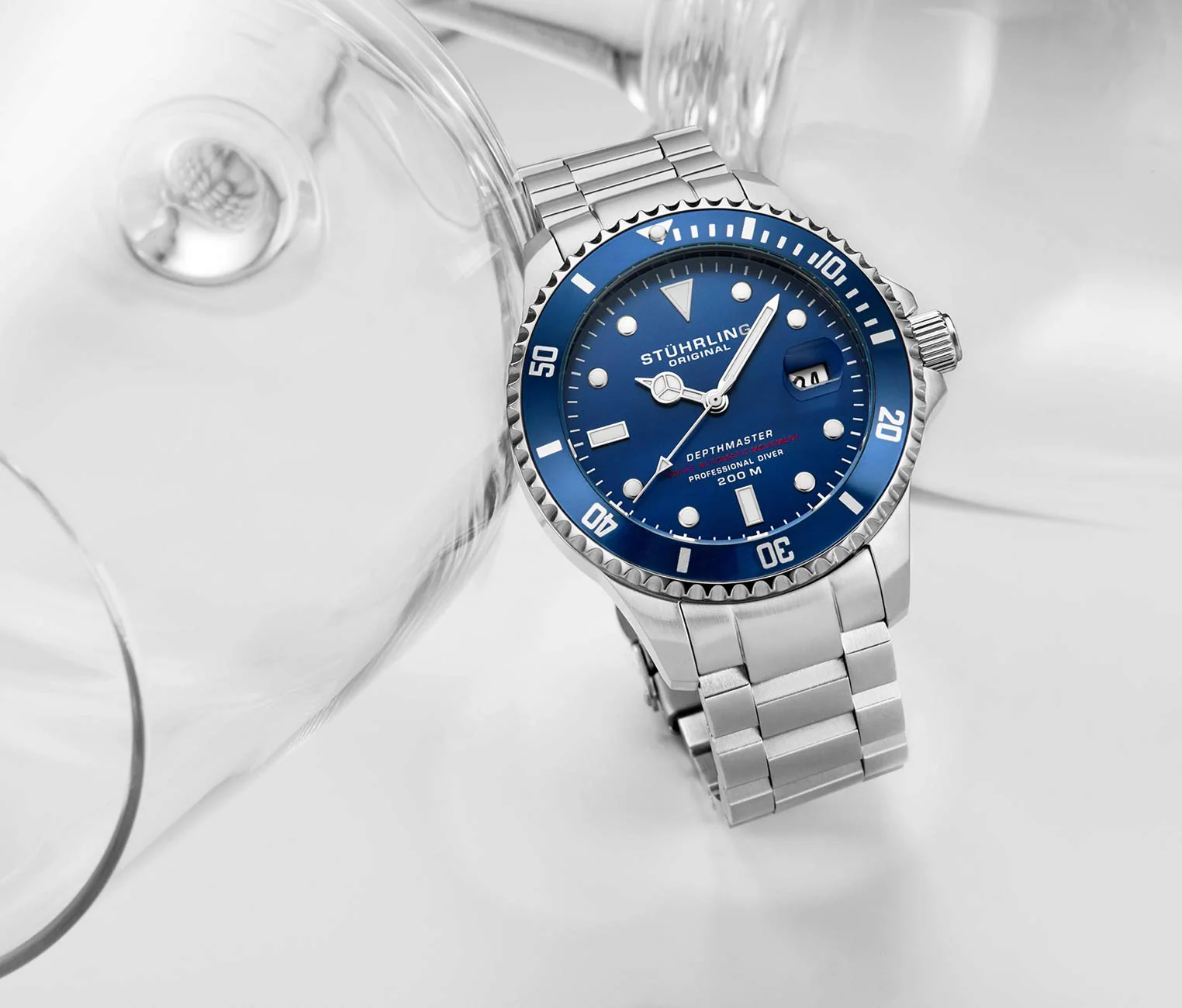 Stührling Swiss Automatic Depthmaster 883 42mm Diver - Image 20