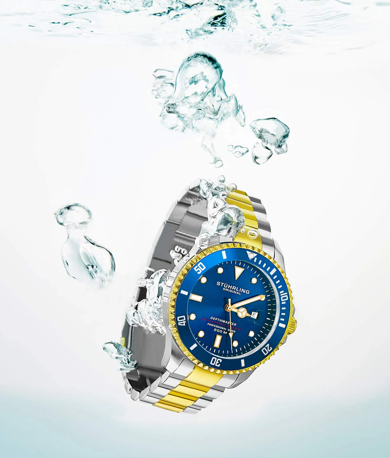 Stührling Swiss Automatic Depthmaster 883 42mm Diver - Image 23