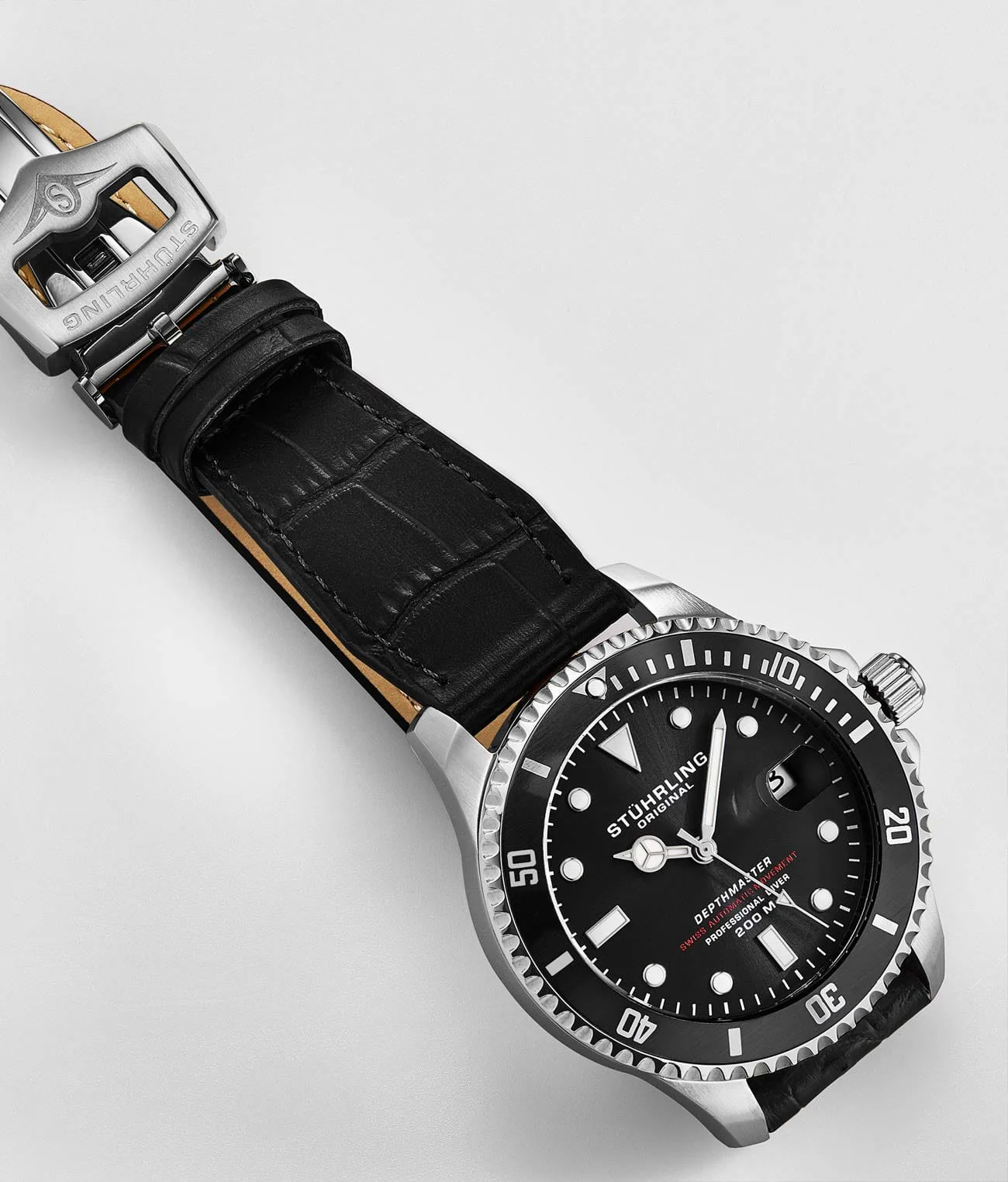 Stührling Swiss Automatic Depthmaster 883 42mm Diver - Image 28