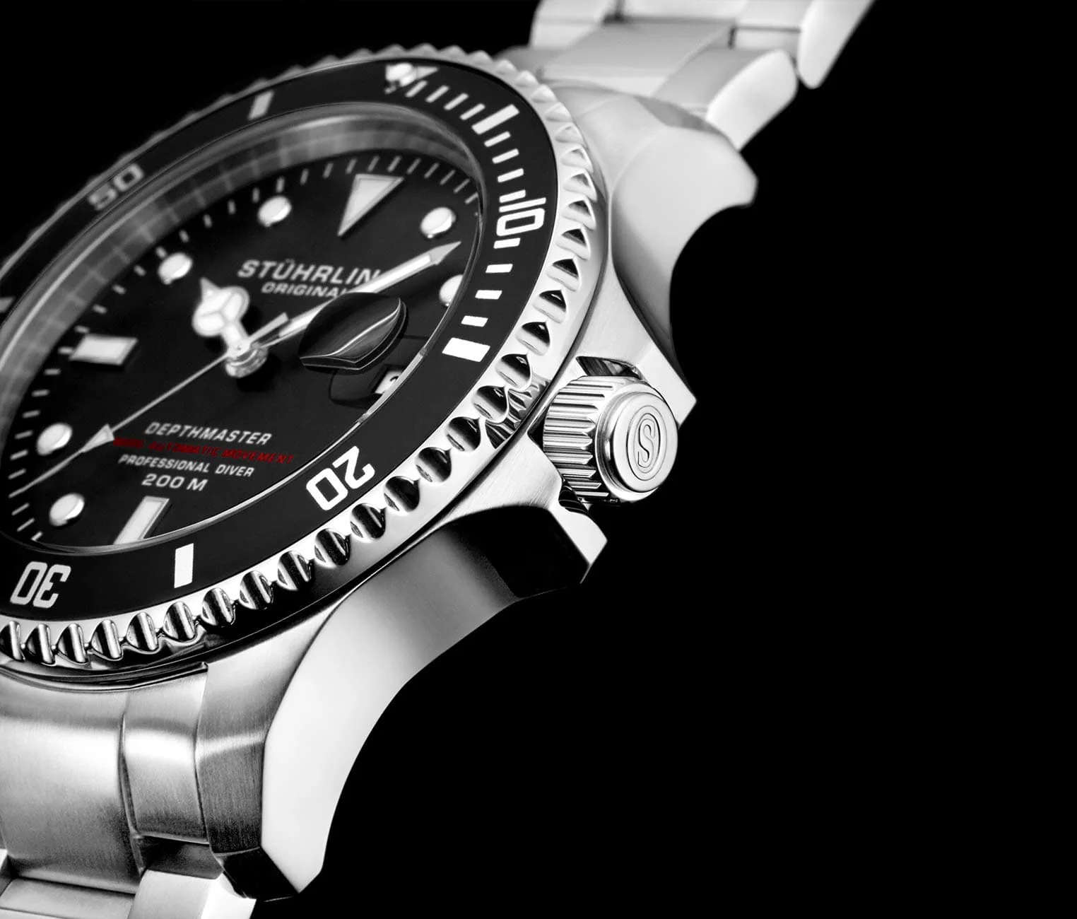 Stührling Swiss Automatic Depthmaster 883 42mm Diver - Image 7