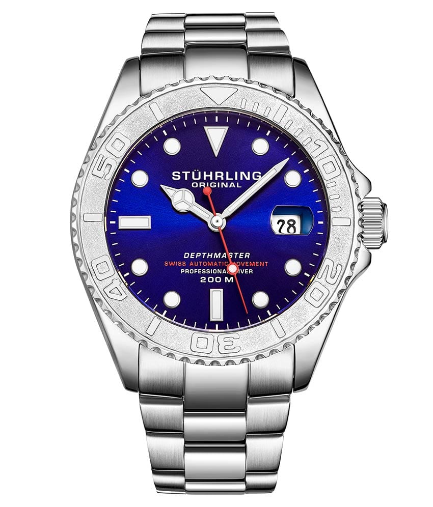 Stührling Depthmaster 893 Automatic 42mm Diver - Image 5
