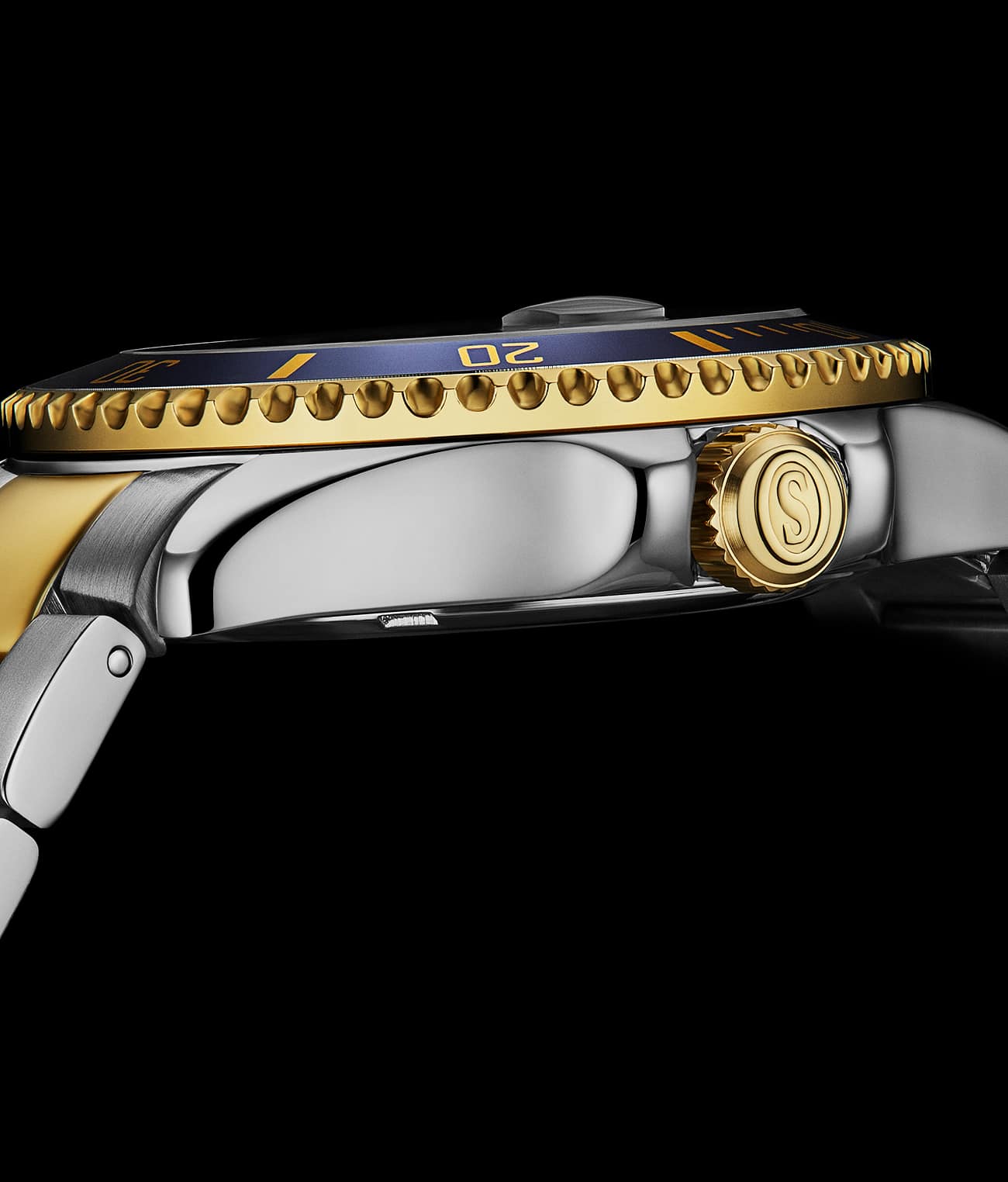 Stührling Depthmaster 4055 Swiss Quartz 40mm Dive Watch - Image 4