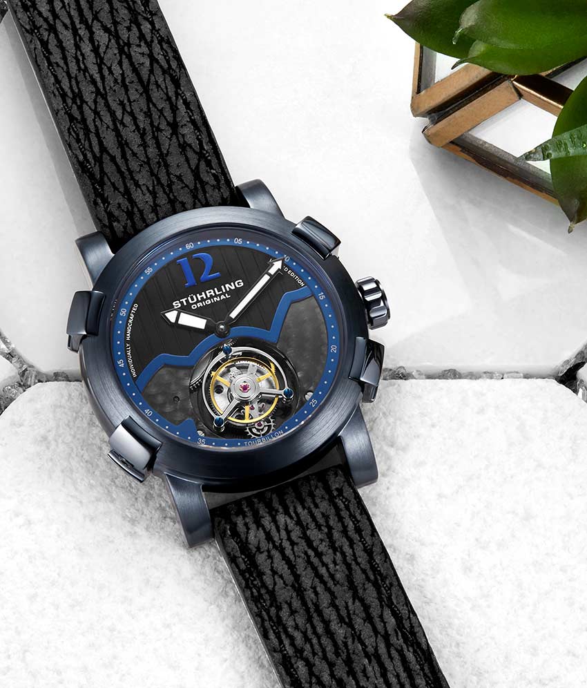 Stührling Devilray Tourbillon 407A Hand-wind 44mm - Image 12