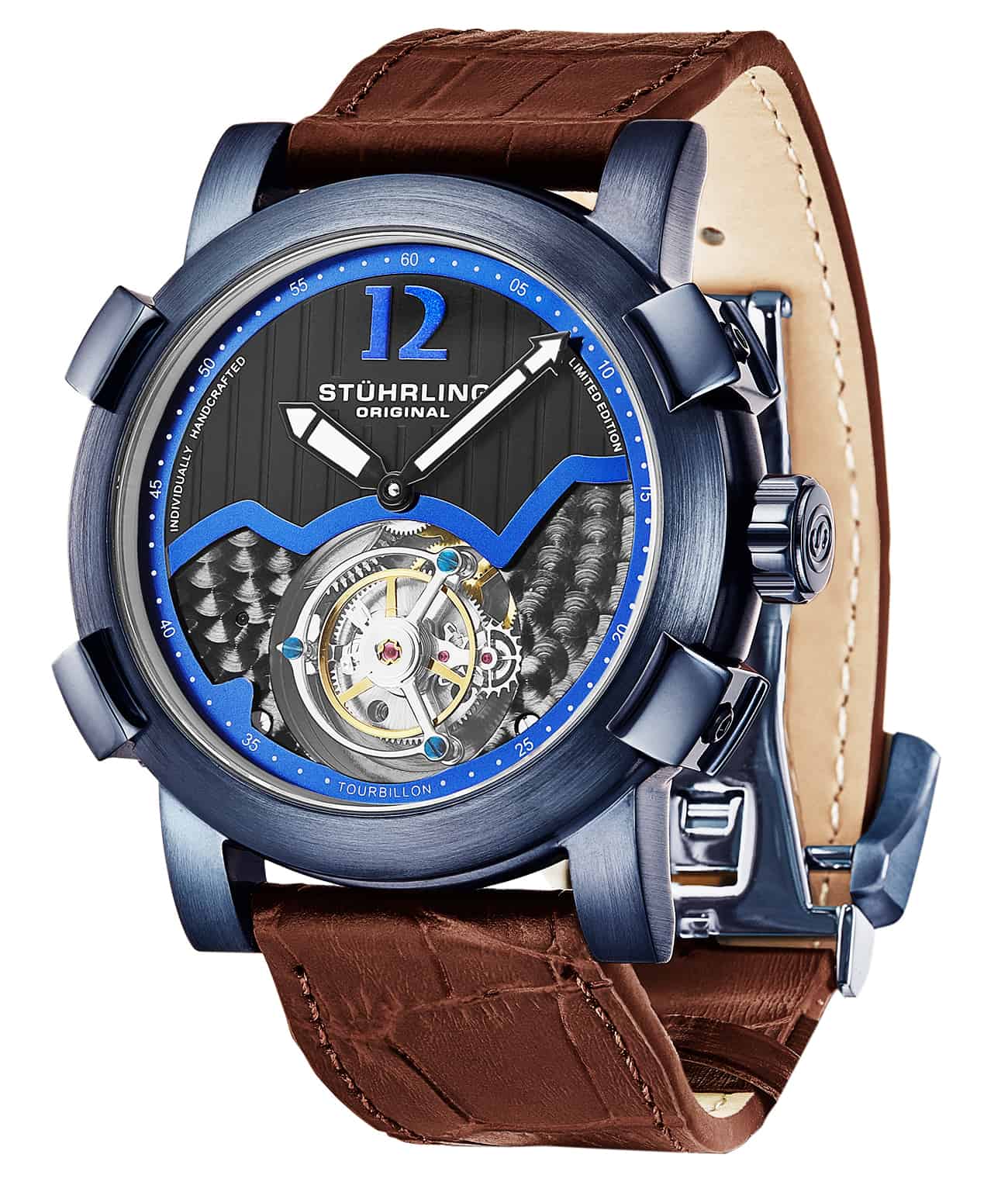 Stührling Devilray Tourbillon 407AL Hand-wind 44mm - Image 10