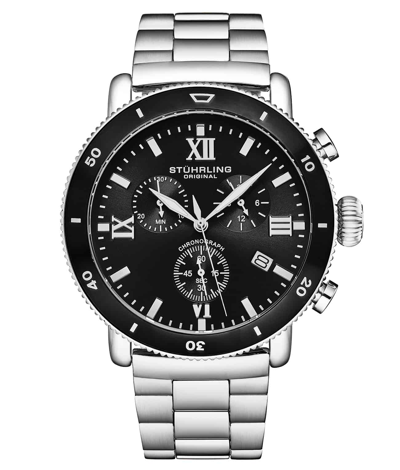 Stührling DualMode 4040 Quartz 48mm Chronograph - Image 17