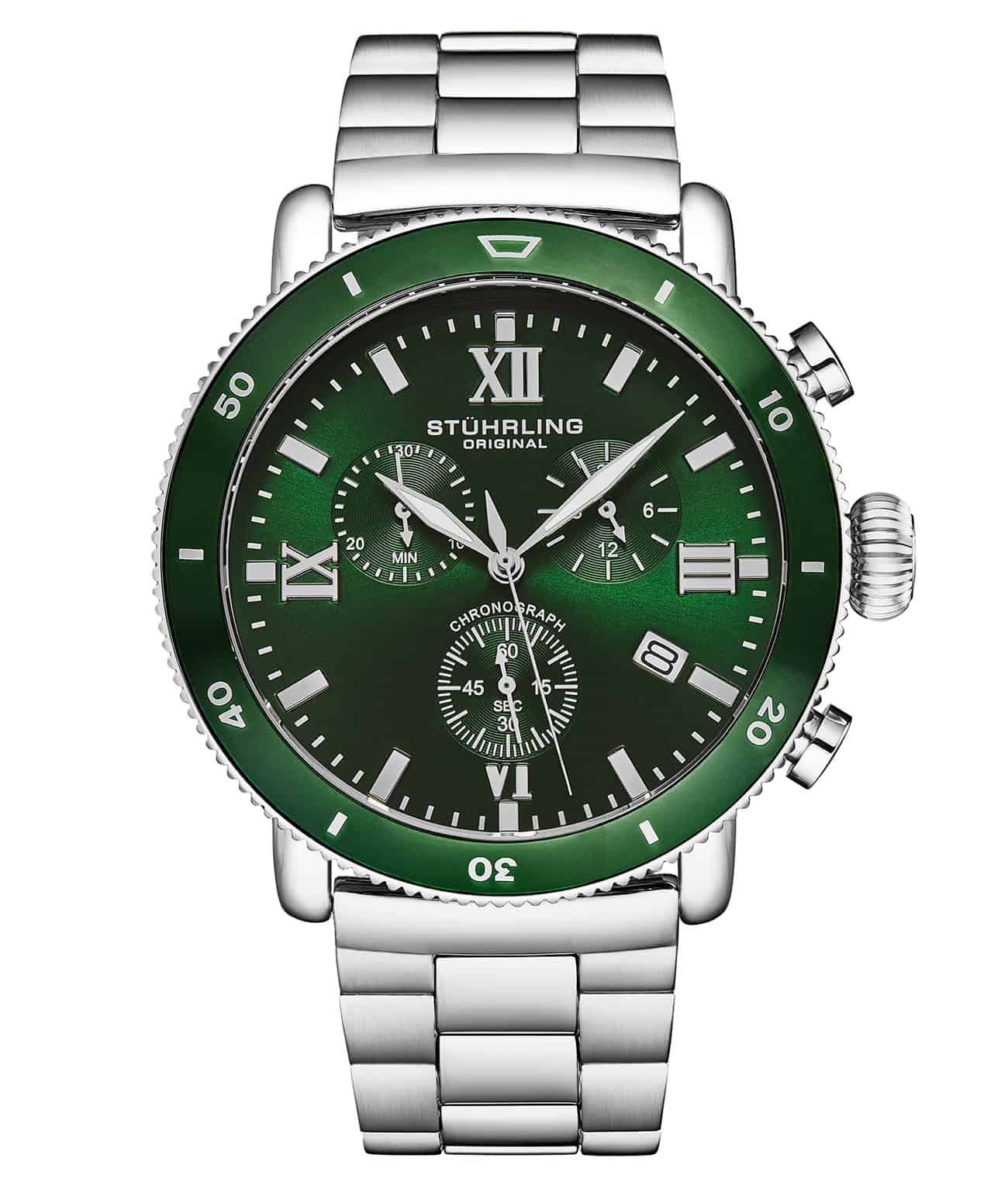 Stührling DualMode 4040 Quartz 48mm Chronograph - Image 19