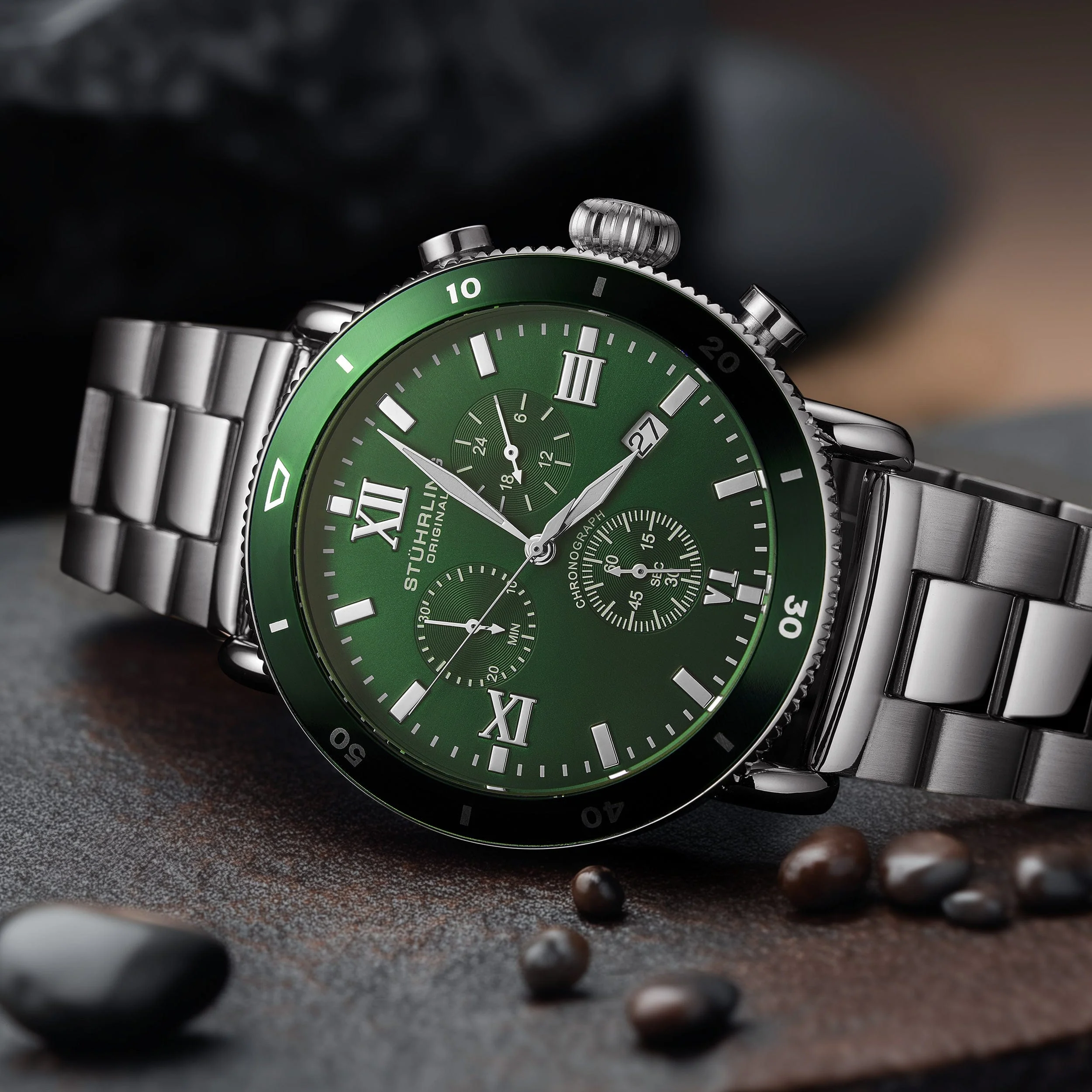 Stührling DualMode 4040 Quartz 48mm Chronograph - Image 21