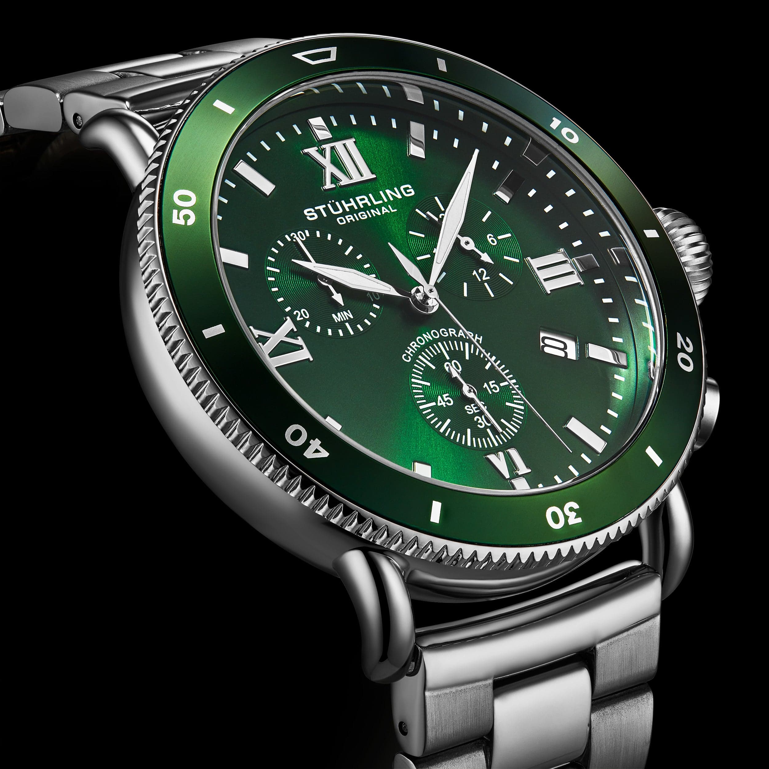 Stührling DualMode 4040 Quartz 48mm Chronograph - Image 22
