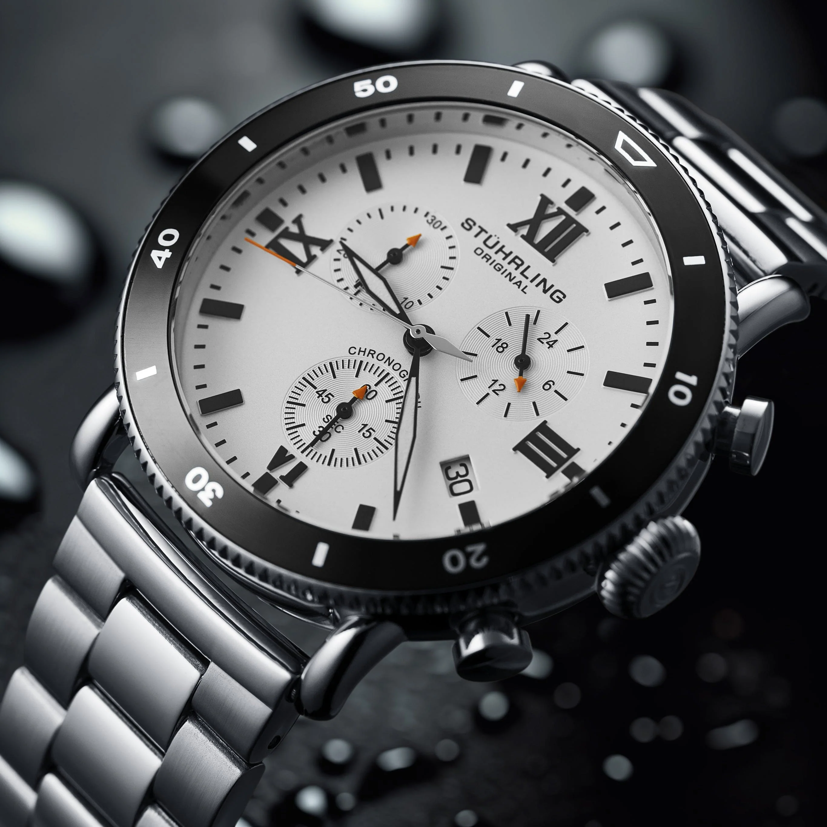 Stührling DualMode 4040 Quartz 48mm Chronograph - Image 4