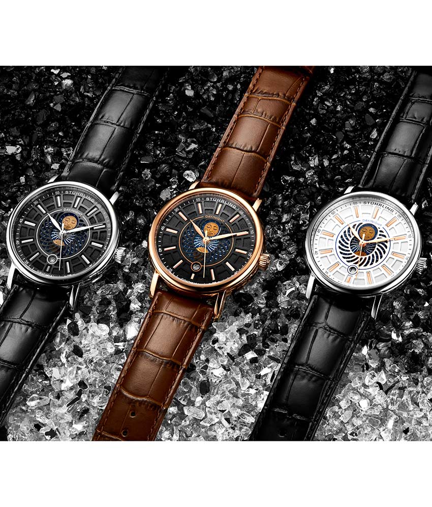 Stührling Stührling Duet 899 Quartz 42mm Classic - Image 40