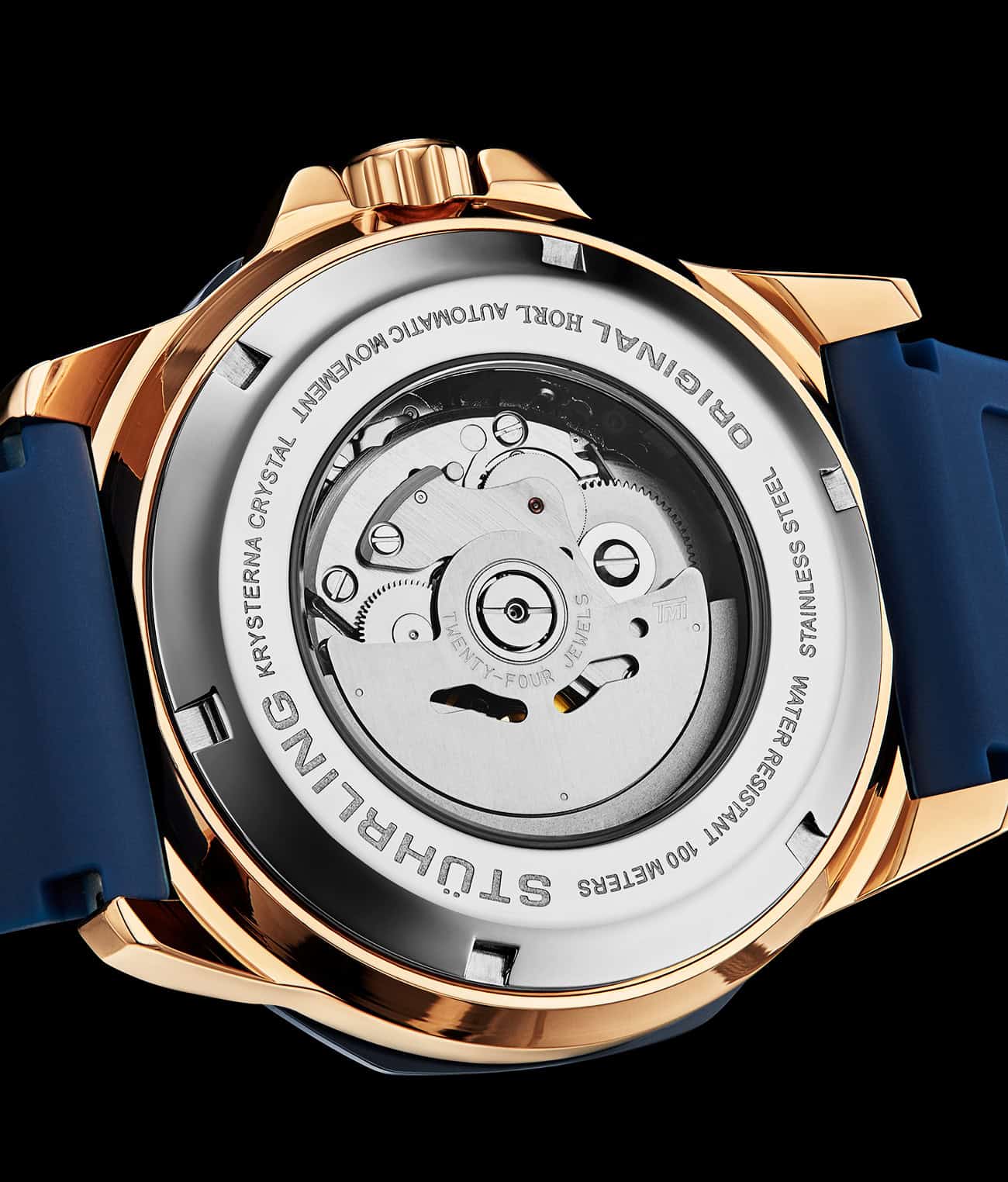 Stührling Edwardian 4056 Automatic 44mm Skeleton - Image 15