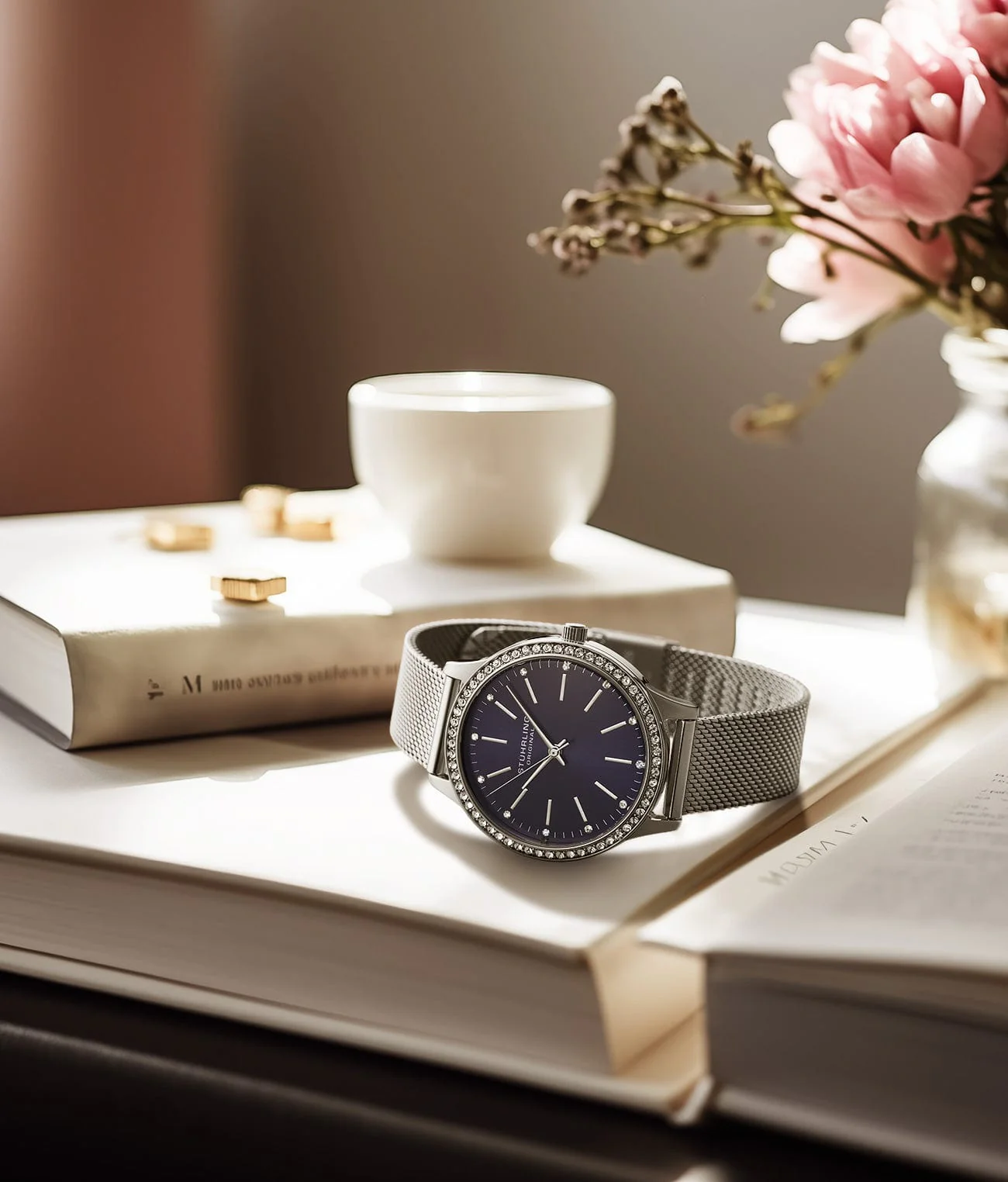 Stührling Eleganza 4044 Quartz 35mm Classic - Image 22