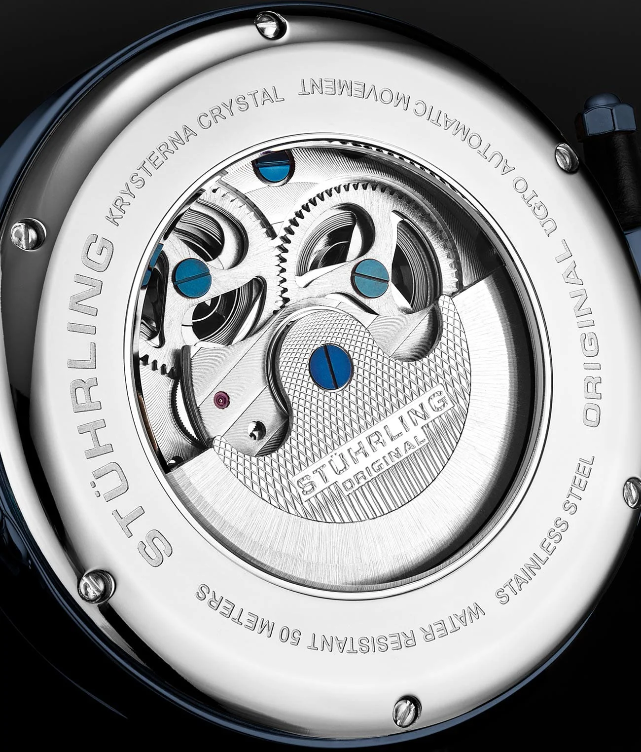 Stührling Emperor’s Grand DT 3920 Automatic 46mm Skeleton - Image 30