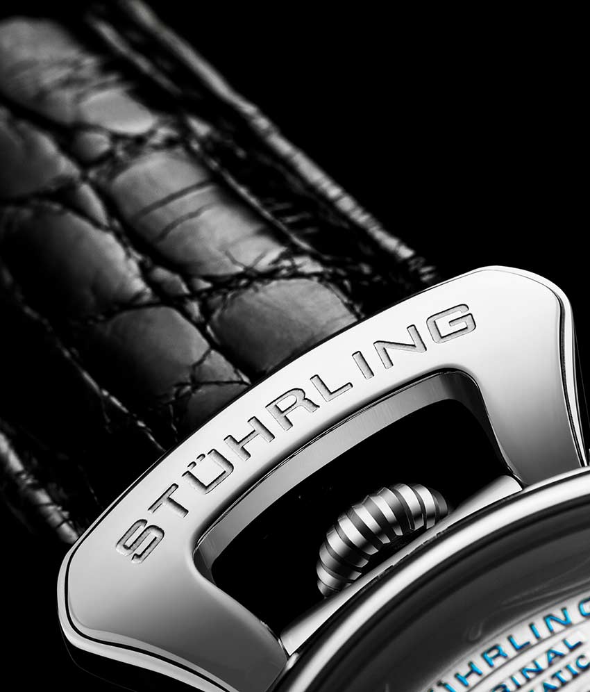 Stührling Emperor's Grand DT 127A2 Automatic 46mm Skeleton - Image 13