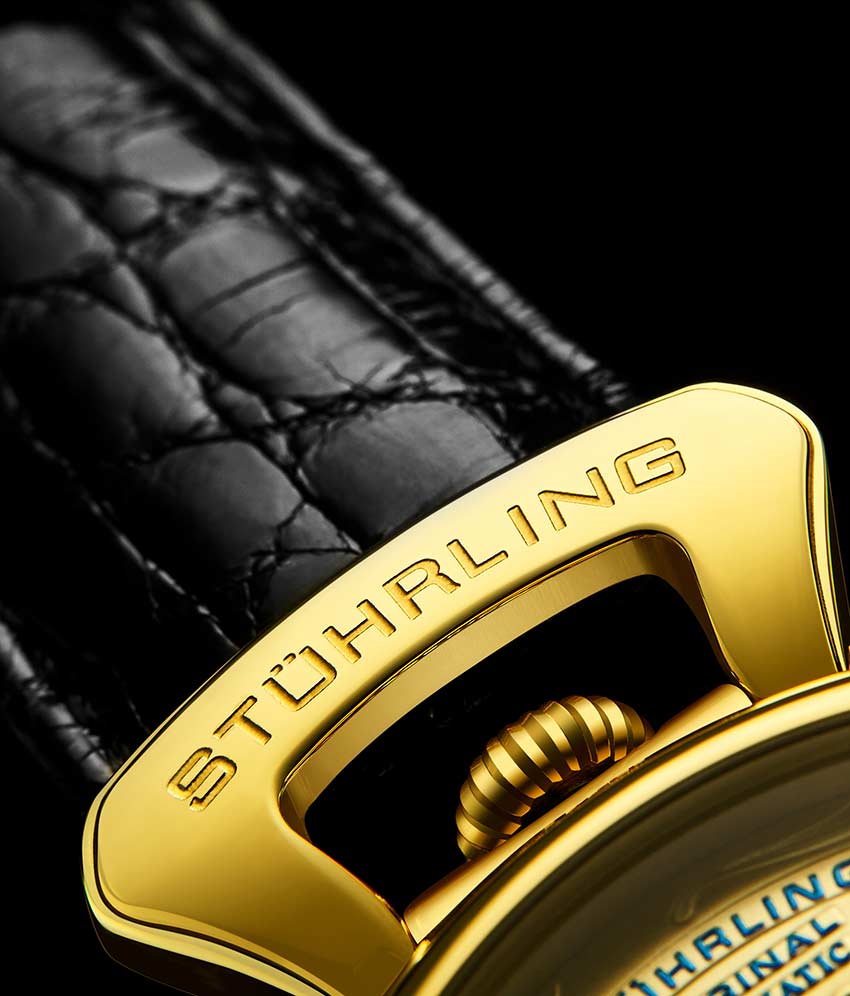 Stührling Emperor's Grand DT 127A2 Automatic 46mm Skeleton - Image 26