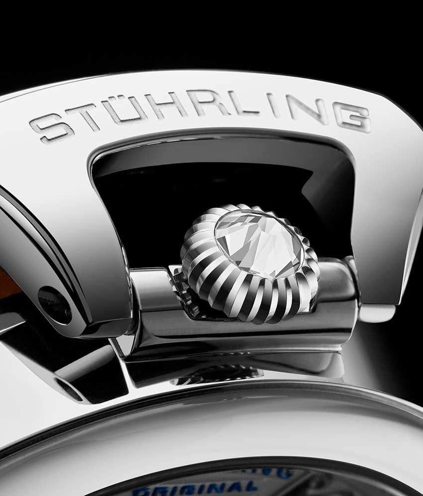 Stührling Emperor's Grand DT 127A2 Automatic 46mm Skeleton - Image 4