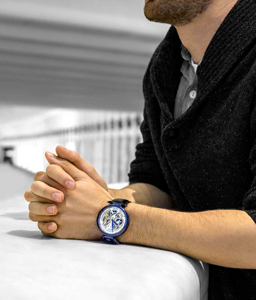 Stührling Emperor's Grand DT 127A2 Automatic 46mm Skeleton - Image 51