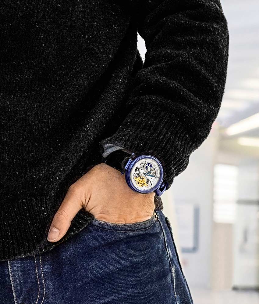 Stührling Emperor's Grand DT 127A2 Automatic 46mm Skeleton - Image 54