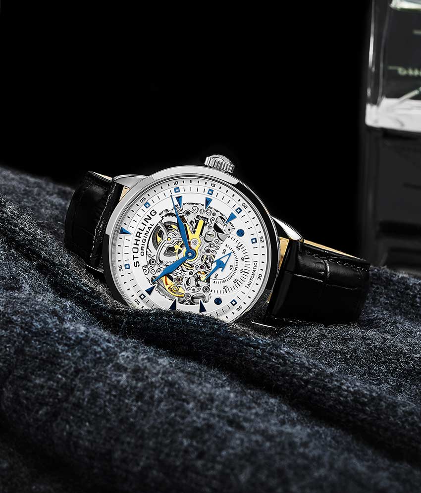 Stührling Executive 133 Automatic 44mm Skeleton - Image 18