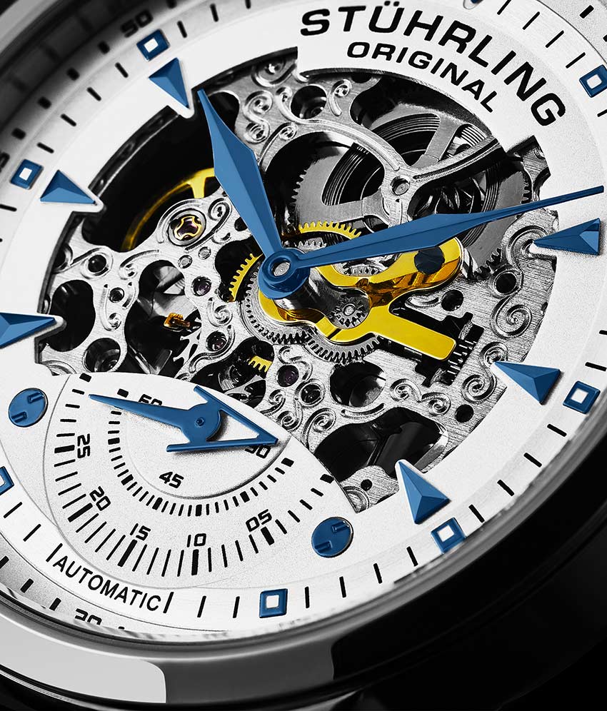 Stührling Executive 133 Automatic 44mm Skeleton - Image 20